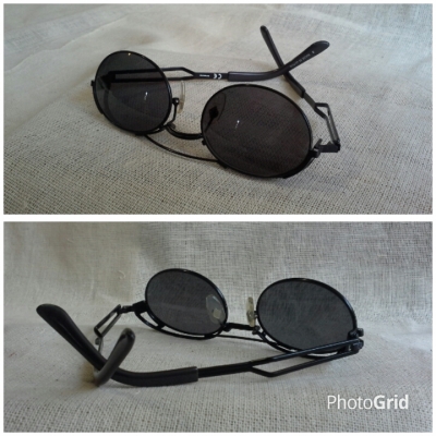 แว่นสายตายาวเลนส์มัลติโค้ทสองชั้น &#039;เนิร์ด&#039;  อิตาเลียนวินเทจยุค &#039;60s  Vintage FILOS handmade in Italy  ค่าสายตา +200  บิ๊กไซซ์!