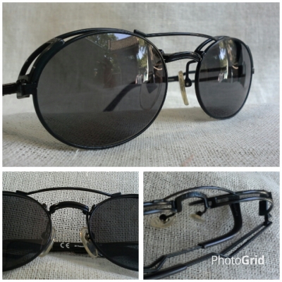 แว่นสายตายาวเลนส์มัลติโค้ทสองชั้น &#039;เนิร์ด&#039;  อิตาเลียนวินเทจยุค &#039;60s  Vintage FILOS handmade in Italy  ค่าสายตา +200  บิ๊กไซซ์!