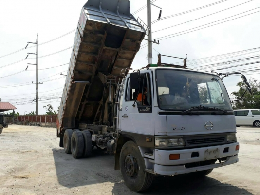 ขายรถบรรทุก 10 ล้อดัมพ์ HINO FM1J 210 แรงม้าปี 2540 ราคา 820000