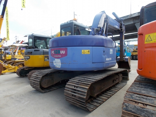 ขายด่วนรถขุด KOMATSU PC128UU-2EO บูมพับ แทรคใหม่70cm ขายด่วนรถขุด KOMATSU PC128UU-2EO บูมพับ แทรคใหม่70cm