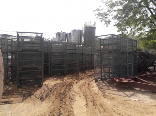 ขาย ตะกร้าเหล็ก สวยๆ พร้อมใช้งาน