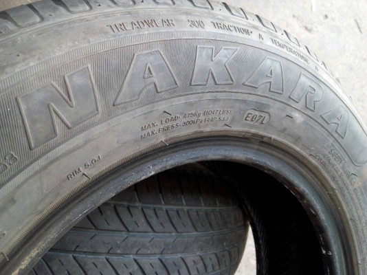 175/70R13 DEESTONE NAKARA ปี14 มี 3 เส้น tel.063-286-3551,081-427-3941