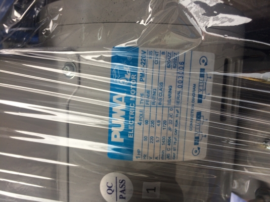 ปั้มลม puma รุ่นใหม่ PP-21 1 hp ของใหม่  จัดส่งกรุงเทพและปริมนฑล