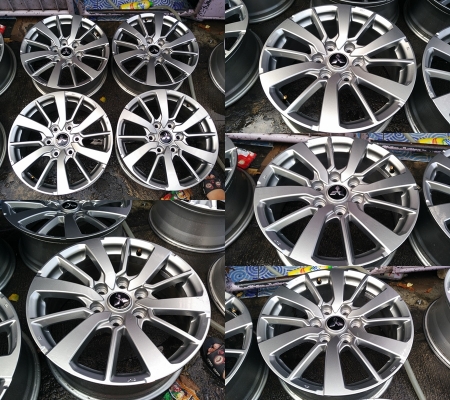 แม็ก New Pajero 18 สภาพถอดป้ายแดง มีรอยจากการ ยก-วาง บ้าง ไม่มีซ่อม ไม่มีเก็บงาน   ราคา 4 วง 7,500 บาท