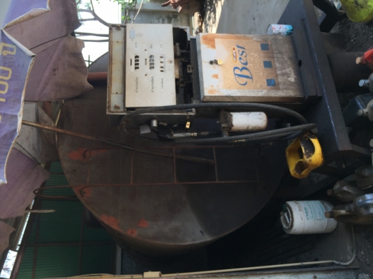 ขายถังน้ำมัน18000พร้อมหัวจ่าย