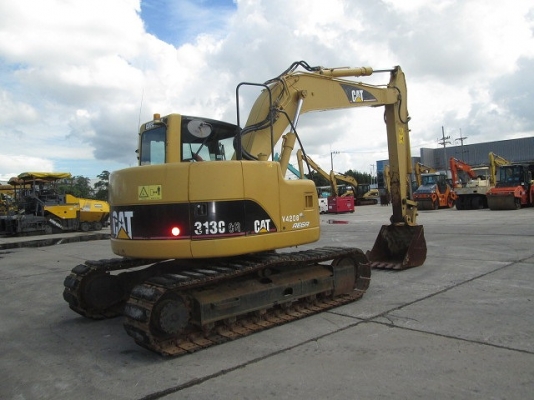 รถขุด Caterpillar รุ่น 313CCR มือสองนำเข้า ยังไม่เคยใช้งานในไทย