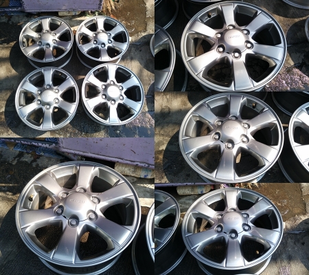 แม็ก New D-max 1..9 ขอบ 16 2สี ราคา 4,500-4900 บาท