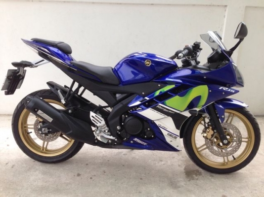 Yamaha R15 150cc Moto GP Edition สีน้ำเงิน สวย มือเดียว สภาพป้ายแดง 2พันโล