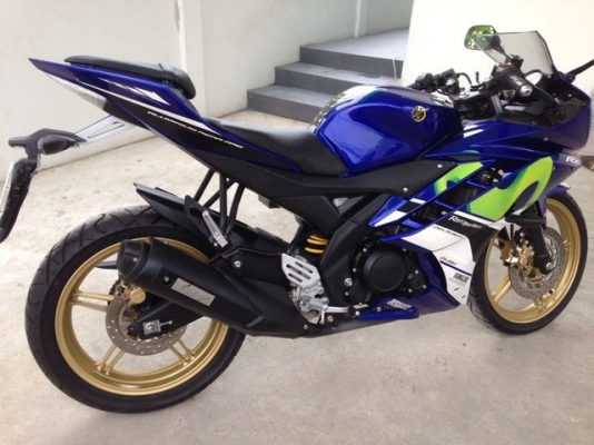 Yamaha R15 150cc Moto GP Edition สีน้ำเงิน สวย มือเดียว สภาพป้ายแดง 2พันโล
