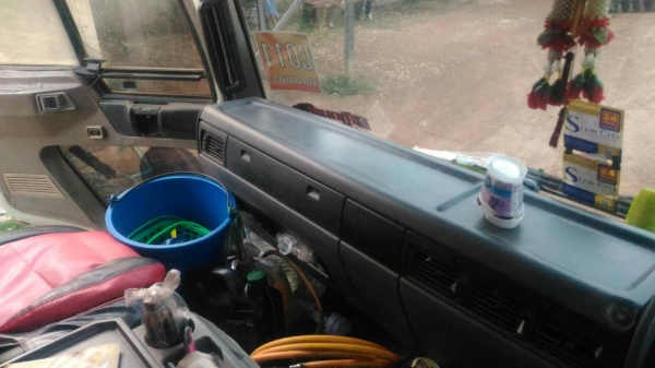 พ่วง 18 ล้อ HINO 3H เครื่อง P11C 320 แรง กระบะเหล็ก-ดั้ม / รถพร้อมใช้ 1.3 ล้าน