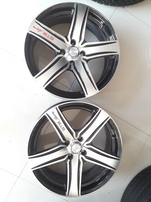 ล้อGTR Sports ขอบ 17 4รู 100 กว้าง 7  4 ล้อ