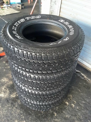 Maxxis AT700 ขนาด 265-70-16 ปี17 สภาพป้ายแดง 1ชุด
