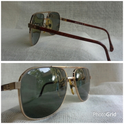 แว่นตาอิตาเลียนวินเทจระดับตำนาน!  ซุปเปอร์เก่าเก็บทศวรรษที่ &#039;80s  Vintage SFEROFLEX handmade in Italy  บิ๊กไซซ์!