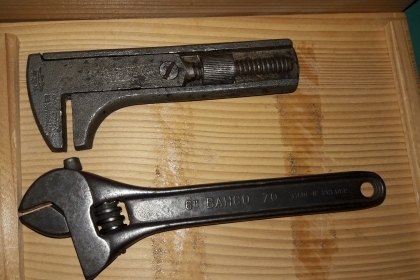 ขายประแจเลื่อน BAHCO  6" MADE IN SWEDEN.มือสองเหมาะใช้งาน