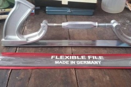 ขายกบตะไบฟันโค้ง MADE IN GERMANY.ใหม่เก่าเก็บหลายสิบปี