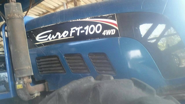 ขายรถไถ NEWHOLLAND EURO FT-100 เอกสารเล่ม ใบมีด 7 จาน ราคา 470000