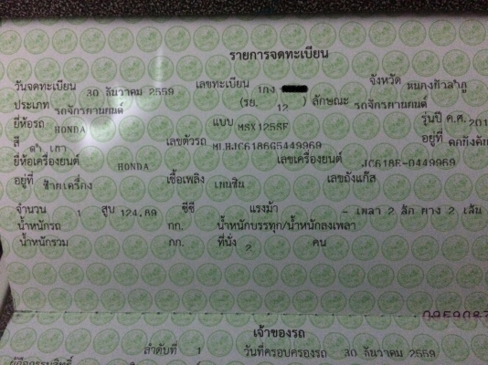 ขาย MSX125SF โฉมใหม่