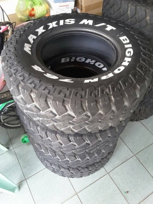 Maxxis MT764 ขนาด 31-10.5-15 ปี12 สภาพสวยๆ 1ชุด