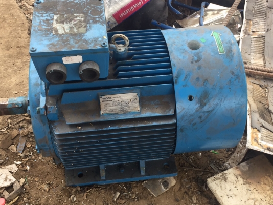 ขายมอเตอร์ Brooks 75HP. 380V 1450rpm. สภาพสวยเดิมๆ พร้อมใช้งาน