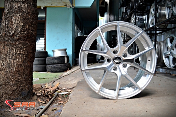 HRE 308 ขอบ18X8 ET35 สเปกเก๋ง สีFP/SS