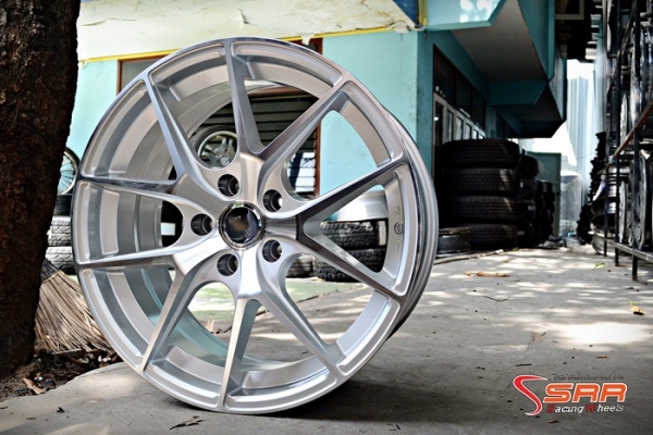 HRE 308 ขอบ18X8 ET35 สเปกเก๋ง สีFP/SS