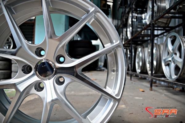 HRE 308 ขอบ18X8 ET35 สเปกเก๋ง สีFP/SS