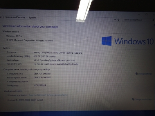 Dell ispiron 3421 Core i5
