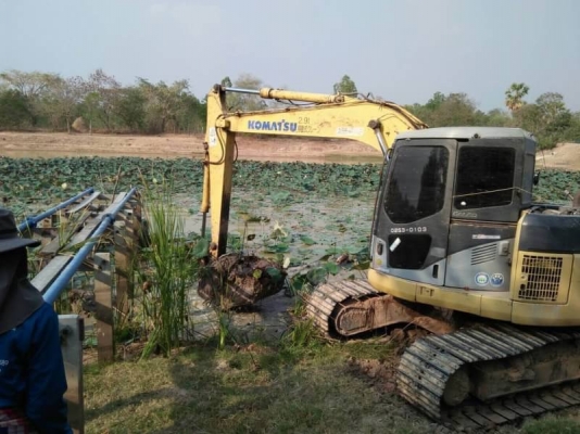 ขายดาว์น 435,000 บาท KOMATSU PC128 เครื่องดี ปั้มแรง โช่หนา เอวแน่น ไฟฟ้าครบ แอร์เย็น เอกสารเล่มทะเบียน   งวดคงเหลือ  20 งวด x 21,500 =430,000  รถอยู่ จ.ร้อยเอ็ด โทร&amp;ไอดีไลน์ 0610710295
