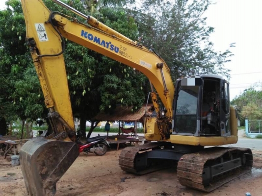 ขายดาว์น 435,000 บาท KOMATSU PC128 เครื่องดี ปั้มแรง โช่หนา เอวแน่น ไฟฟ้าครบ แอร์เย็น เอกสารเล่มทะเบียน   งวดคงเหลือ  20 งวด x 21,500 =430,000  รถอยู่ จ.ร้อยเอ็ด โทร&amp;ไอดีไลน์ 0610710295