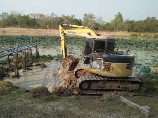 ขายดาว์น 435,000 บาท KOMATSU PC128 เครื่องดี ปั้มแรง โช่หนา เอวแน่น ไฟฟ้าครบ แอร์เย็น เอกสารเล่มทะเบียน   งวดคงเหลือ  20 งวด x 21,500 =430,000  รถอยู่ จ.ร้อยเอ็ด โทร&amp;ไอดีไลน์ 0610710295