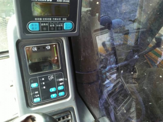 ขายดาว์น 435,000 บาท KOMATSU PC128 เครื่องดี ปั้มแรง โช่หนา เอวแน่น ไฟฟ้าครบ แอร์เย็น เอกสารเล่มทะเบียน   งวดคงเหลือ  20 งวด x 21,500 =430,000  รถอยู่ จ.ร้อยเอ็ด โทร&amp;ไอดีไลน์ 0610710295