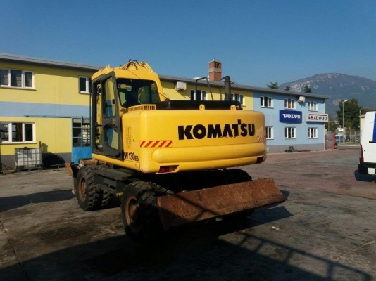 รถขุดล้อยาง KOMATSU PW130ES-6K มือสองยุโรป