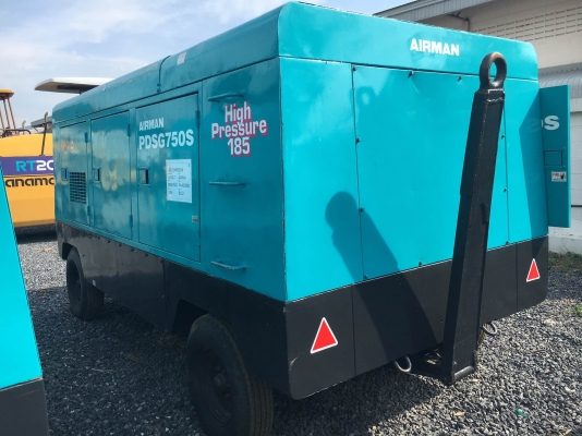Airman PDSG750S : High pressure compressor 13บาร์ : 750cfm *Japan โทร. 080-6565422 (หนิง)