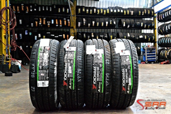 YOKOHAMA Adrive AA01 ยางใหม่ปี17 ราคาพิเศษ