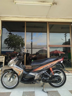 นูโว อิริแกนท์ 135 cc. สีดำเทา ปี 2554 รถหล่อสภาพดี ขับดีน่าใช้