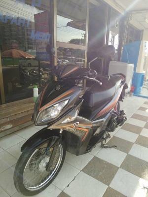 นูโว อิริแกนท์ 135 cc. สีดำเทา ปี 2554 รถหล่อสภาพดี ขับดีน่าใช้