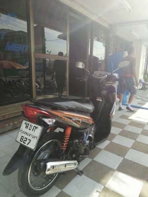 นูโว อิริแกนท์ 135 cc. สีดำเทา ปี 2554 รถหล่อสภาพดี ขับดีน่าใช้