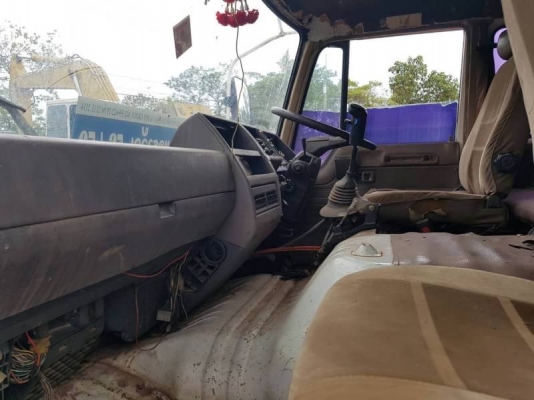 HINO ZM703 (แม่ลูกไม่ดั้ม) 595,000 บาท เครื่อง K13C-260 แรง เกียร์อีตั้น 2 เพลา ZM 8 น้อต เบรคแห้ง พ