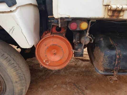 HINO ZM703 (แม่ลูกไม่ดั้ม) 595,000 บาท เครื่อง K13C-260 แรง เกียร์อีตั้น 2 เพลา ZM 8 น้อต เบรคแห้ง พ