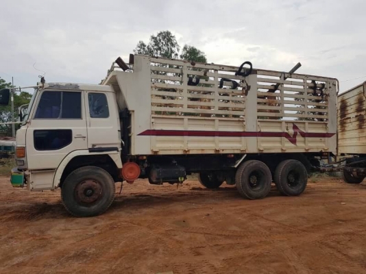 HINO ZM703 (แม่ลูกไม่ดั้ม) 595,000 บาท เครื่อง K13C-260 แรง เกียร์อีตั้น 2 เพลา ZM 8 น้อต เบรคแห้ง พ