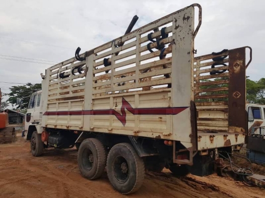 HINO ZM703 (แม่ลูกไม่ดั้ม) 595,000 บาท เครื่อง K13C-260 แรง เกียร์อีตั้น 2 เพลา ZM 8 น้อต เบรคแห้ง พ