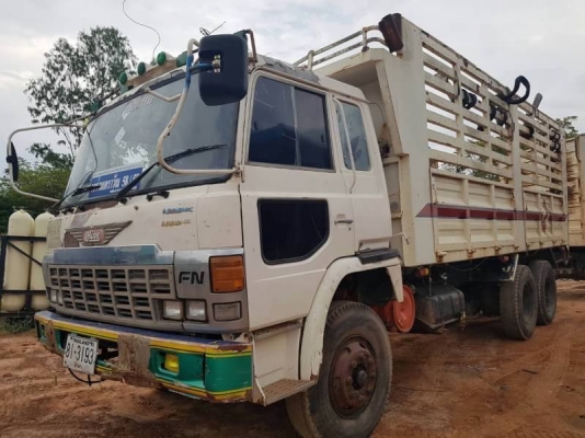 HINO ZM703 (แม่ลูกไม่ดั้ม) 595,000 บาท เครื่อง K13C-260 แรง เกียร์อีตั้น 2 เพลา ZM 8 น้อต เบรคแห้ง พ