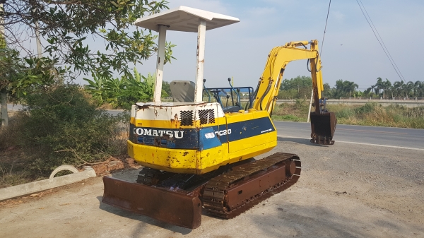 ขายด่วนรถแบคโฮKOMATSUโคมัสซูรุ่นยอดนิยมสวยๆPC20-6เครื่องโคมัสซู3D84เครื่องดีปั่มแรงรถนอกเพิ่งนำเข้ามาใหม่ยังไม่เคยใช้งานในเมืองไทยเลย