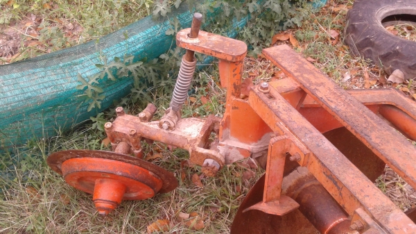 ขายตามสภาพผาล  6  KKใบเหลือ20นิ้วใช้กับรถไถ36แรง