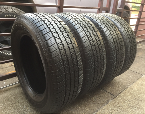 ยาง Bridgestone 265 60 18 ปี16 ดอกเต็ม ไม่มีปะ เนื้อนิ่มๆ ราคาไม่แพง
