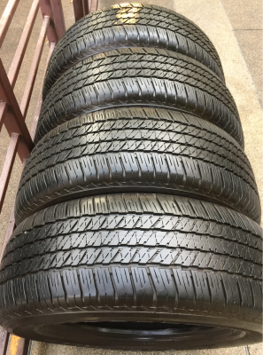 ยาง Bridgestone 265 60 18 ปี16 ดอกเต็ม ไม่มีปะ เนื้อนิ่มๆ ราคาไม่แพง