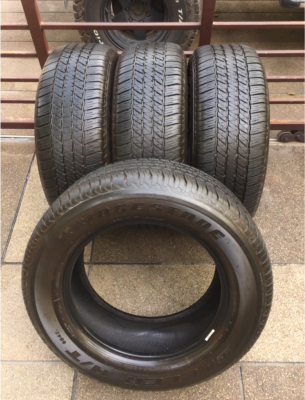 ยาง Bridgestone 265 60 18 ปี16 ดอกเต็ม ไม่มีปะ เนื้อนิ่มๆ ราคาไม่แพง