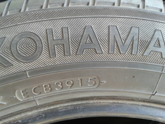 ยาง Yokohama 205/55R16 ปี15 ชุดนี้ ราคา 2500 บาท