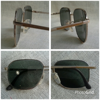 แว่นตาทองขาวฝรั่งเศส ยุค &#039;60s  Vintage ESSEL handmade in France