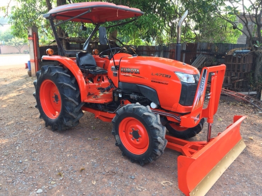 ขาย L4708 4WD ใบมีด+โรตารี่ พร้อมเล่มทะเบียน